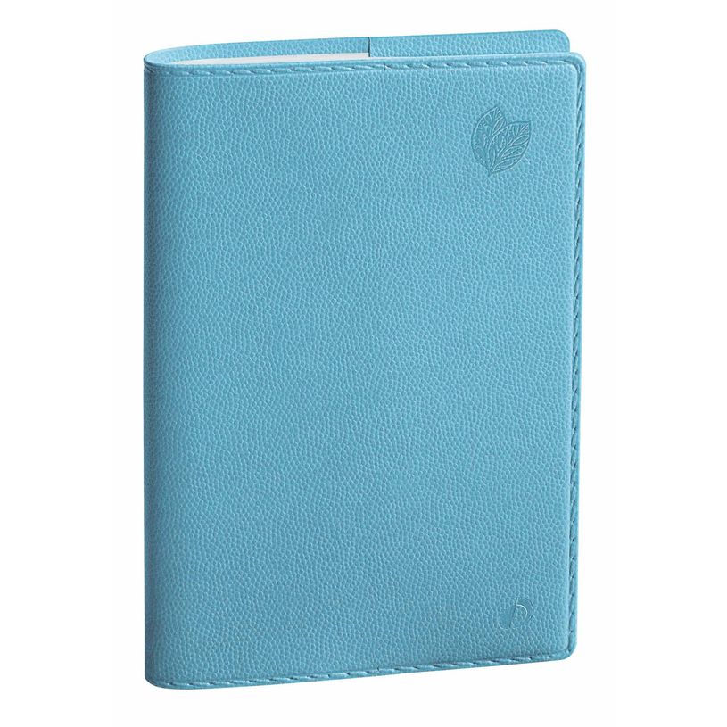3371010474929-Agenda Equology President avec répertoire - 1 semaine sur 2 pages - 21 x 27 cm - bleu - Quo Vadis--1
