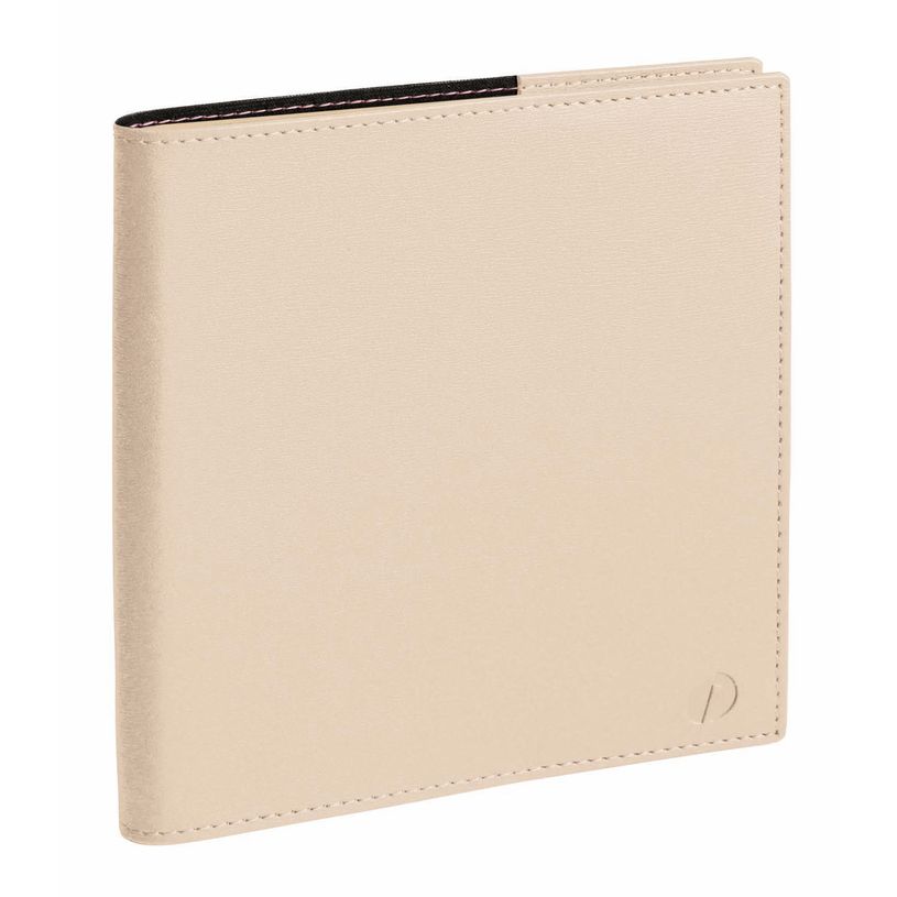 3371010488704-Agenda à spirale Soho Executif Prestige - 1 semaine sur 2 pages - 16 x 16 cm - beige - Quo Vadis--0