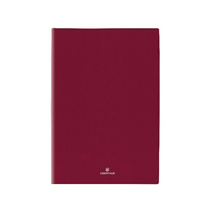 3664447132983-Agenda Odessa - 1 semaine sur 2 pages - 17 x 24,5 cm - bordeaux - Oberthur-P_405120350_1-0