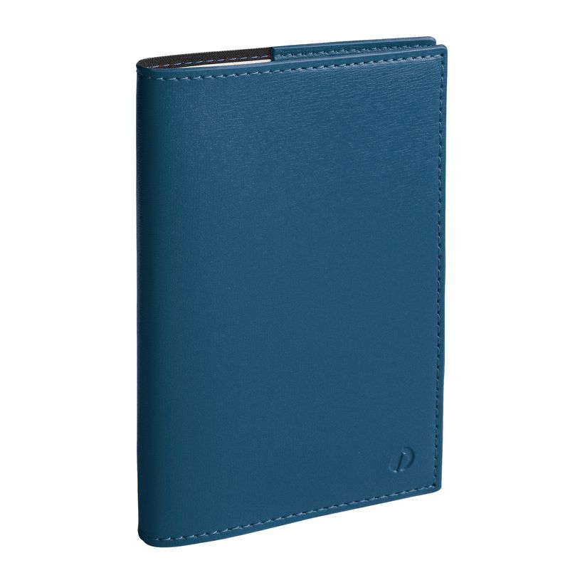 3371010488872-Agenda Soho President Prestige - 1 semaine sur 2 pages - 21 x 27 cm - bleu acier - Quo Vad-P_405120846_1-0