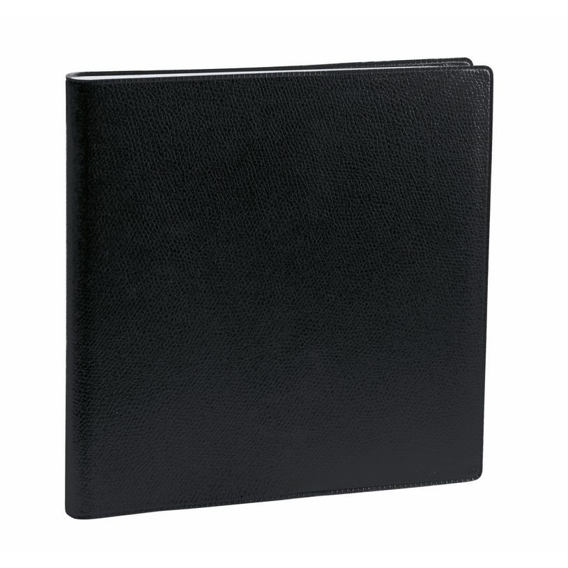3371010122233-Agenda Impala Executif - 1 semaine sur 2 pages - 16 x 16 cm - noir - Quo Vadis--0