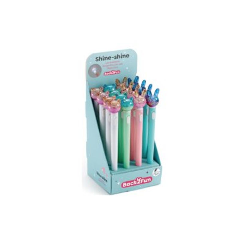8422593118979-Miquelrius Back2Fun - Stylo à bille - lapin, chat - bleu-P_405125424_1-0