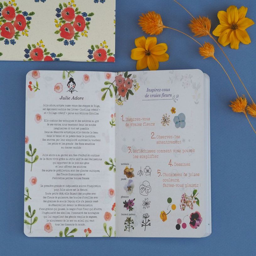 3660942080095-Agenda Green by Julie Adore - 1 semaine sur 2 pages - 16 mois  - 9 x 16 cm - bleu - Exacom-P_405128591_5-3