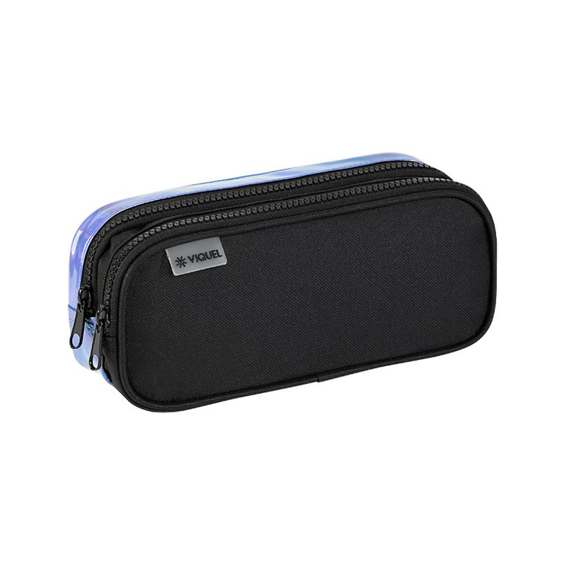 3135258773196-Trousse rectangulaire Holographic - 2 compartiments - noir - Viquel-P_405128653_2-1