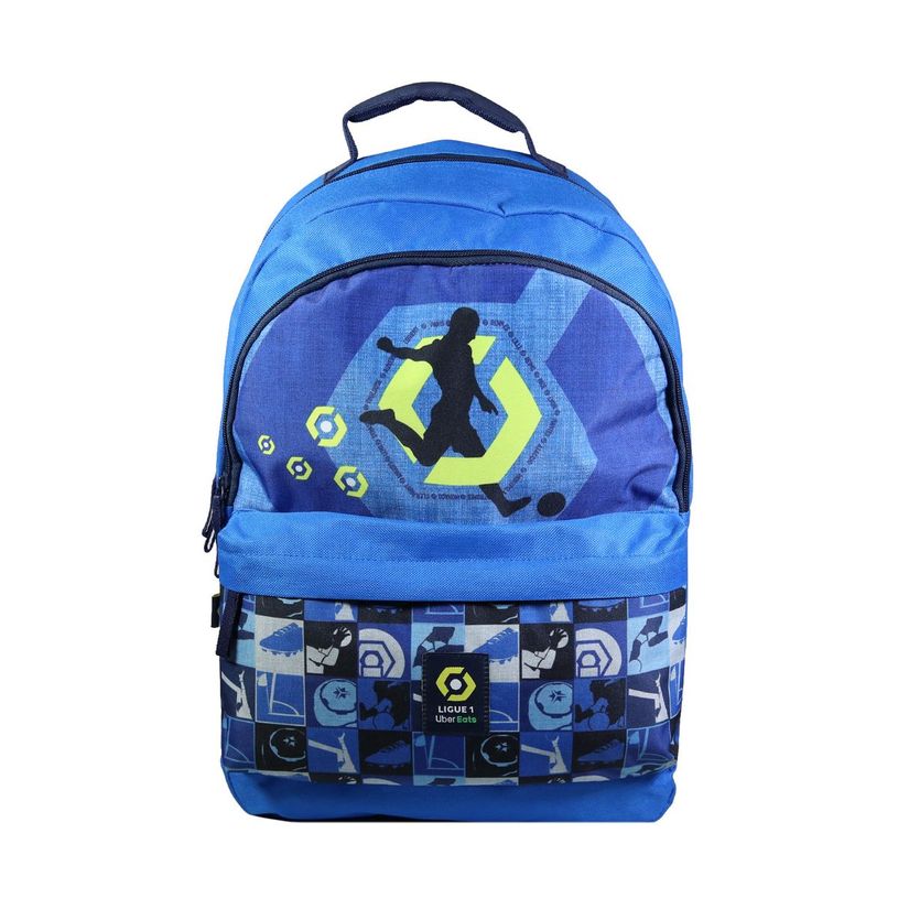 3666311010458-Sac à dos Ligue 1 - 2 compartiments - bleu - Bagtrotter-P_405128945_1-0