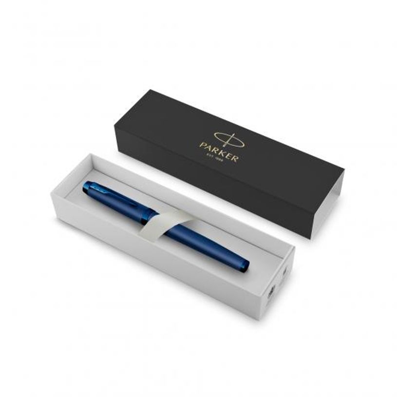 3026981729645-Parker IM Monochrome - Stylo plume bleu - pointe moyenne-P_405130107_3-2
