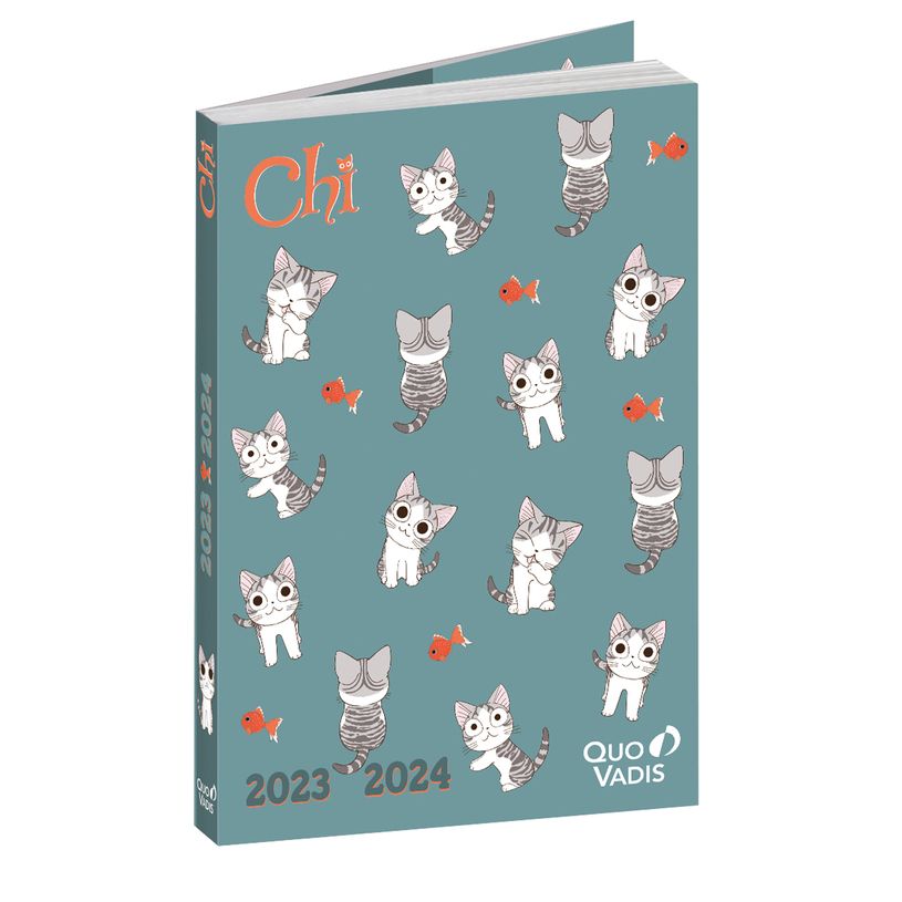 3371010494514-Agenda Chi - 1 jour par page - 12 x 17 cm - poisson - Quo Vadis-P_405130322_1-0