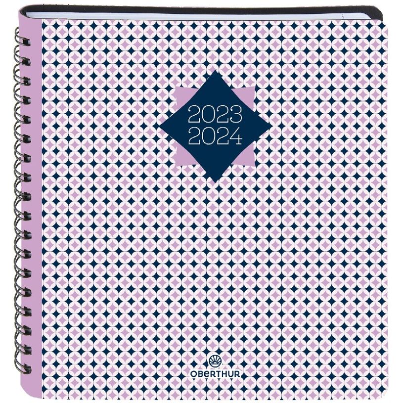 3664447146263-Agenda à spirale Graphik 16 bureau - 1 semaine sur 2 pages - Vichy - Oberthur-P_405132104_1-0