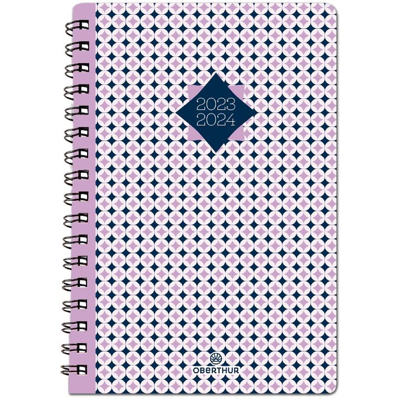 3664447146324-Agenda à spirale Graphik 15 - 1 semaine sur 2 pages - Vichy - Oberthur-P_405132110_1-0
