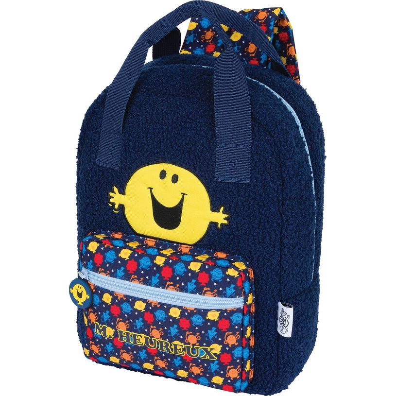 3664447173085-Petit Sac à dos Monsieur Madame - 1 compartiment - chatouille - Oberthur-P_405132294_1-0