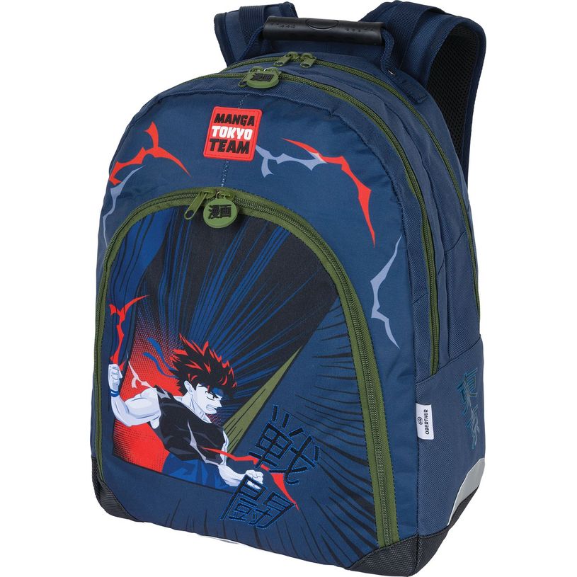 3664447150284-Sac à dos Manga - 2 compartiments - marine - Oberthur-P_405132312_1-0
