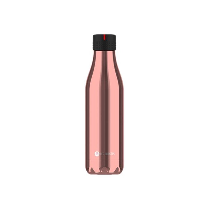 3614300021626-Les Artistes Paris - Gourde Bouteille isotherme 500 ml - rose cristal - acier inoxydable-P_405133543_1-0