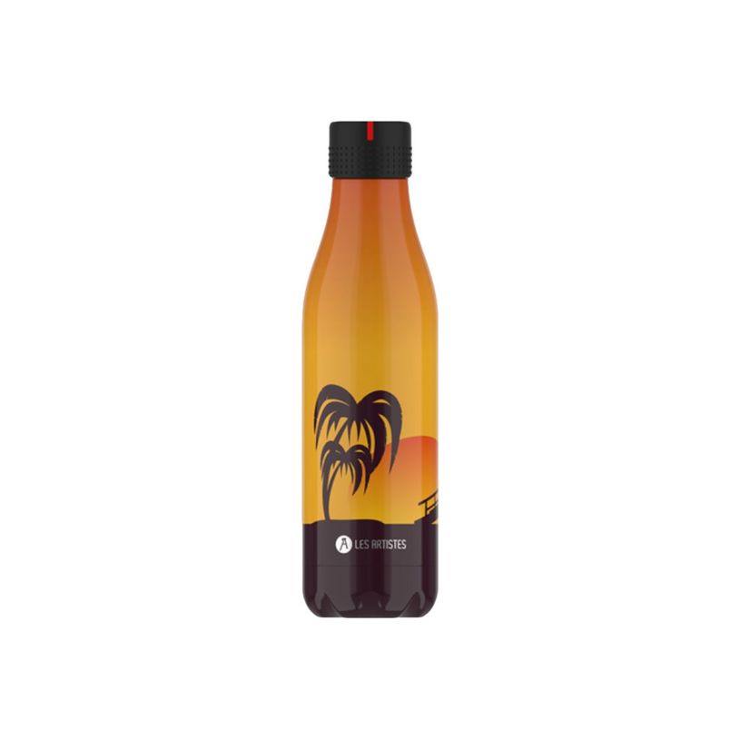 3614300042539-Les Artistes Paris - Gourde Bouteille isotherme 500 ml - Sunset - acier inoxydable-P_405133585_1-0