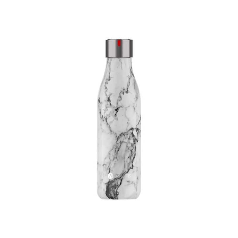 3614300081385-Les Artistes Paris - Gourde Bouteille isotherme 500 ml - marbre - acier inoxydable-P_405133654_1-0