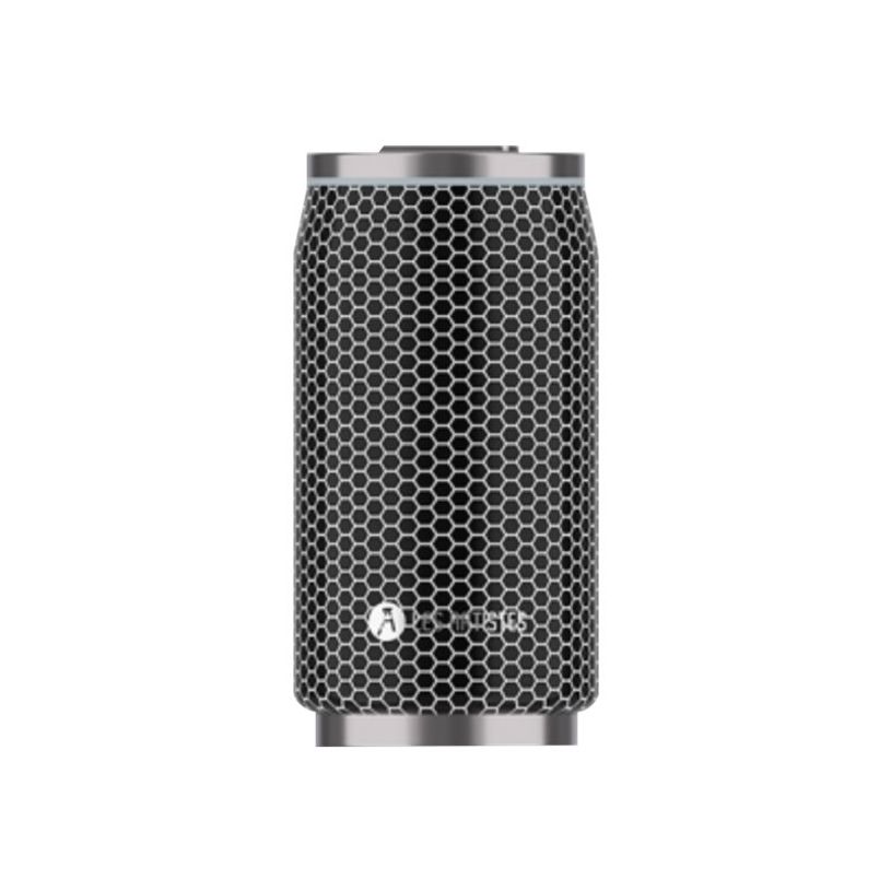 3614300085376-Les Artistes Paris - Canette isotherme - noir texture métal - 280 ml - acier inoxydable-P_405133668_1-0