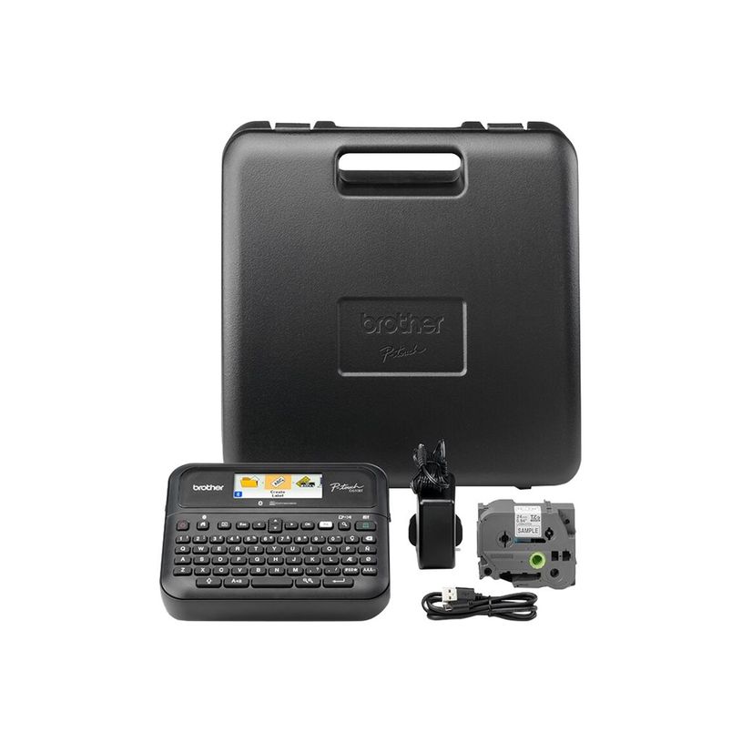 4977766824873-Brother P-Touch PT-D610BTVP - Étiqueteuse - monochrome - transfert thermique-P_405137751_22-4