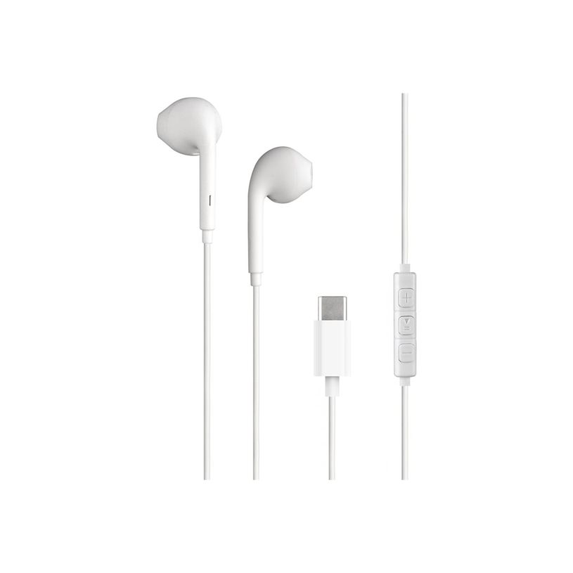 3571211495512-BIGBEN Connected - écouteurs USB C - avec Télécommande et Micro - Bouton Blanc-P_405141658_1-0