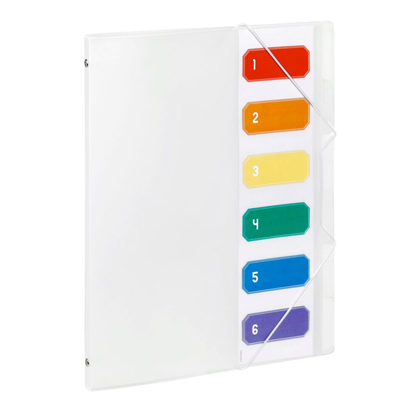 3135250996036-Viquel - Trieur polypro 6 compartiments - A4 - incolore-P_405143872_1-0