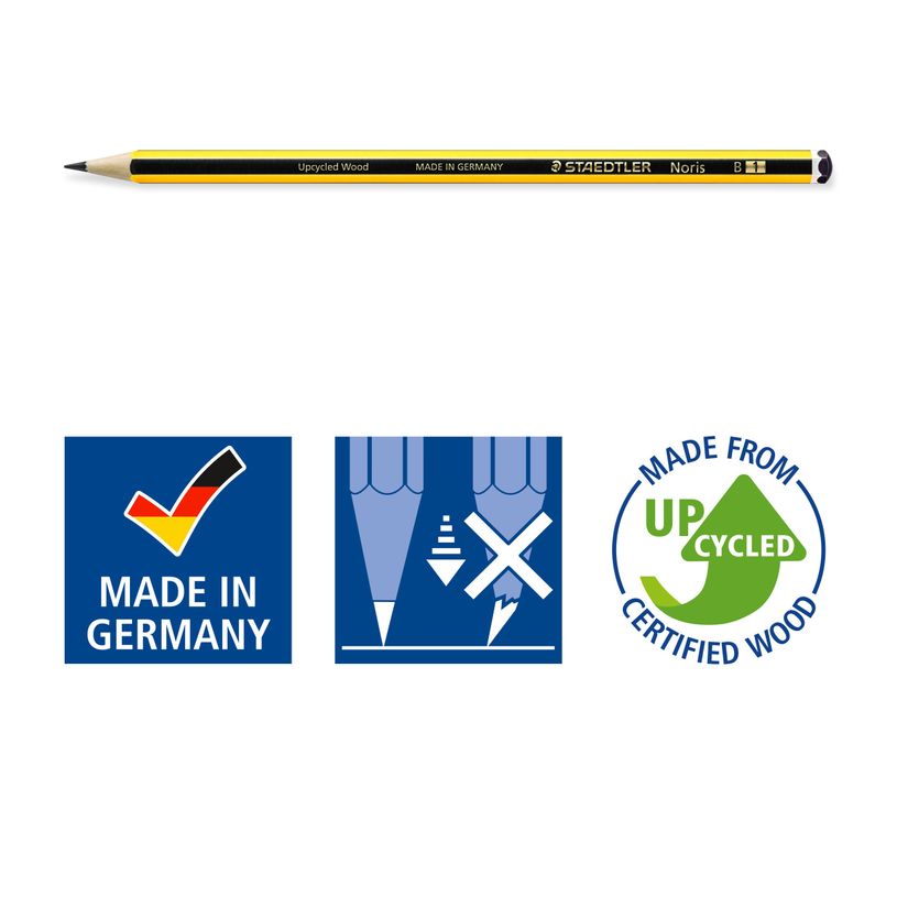 4007817120361-STAEDTLER Noris 120 - crayon - HB (pack de 6)-P_405145961_5-4