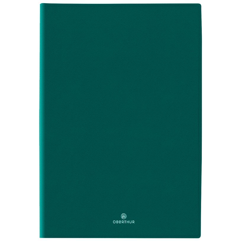 3664447161525-Agenda Odessa - 1 semaine sur 2 pages - 17 x 24,5 cm - vert - Oberthur-P_405149005_1-0