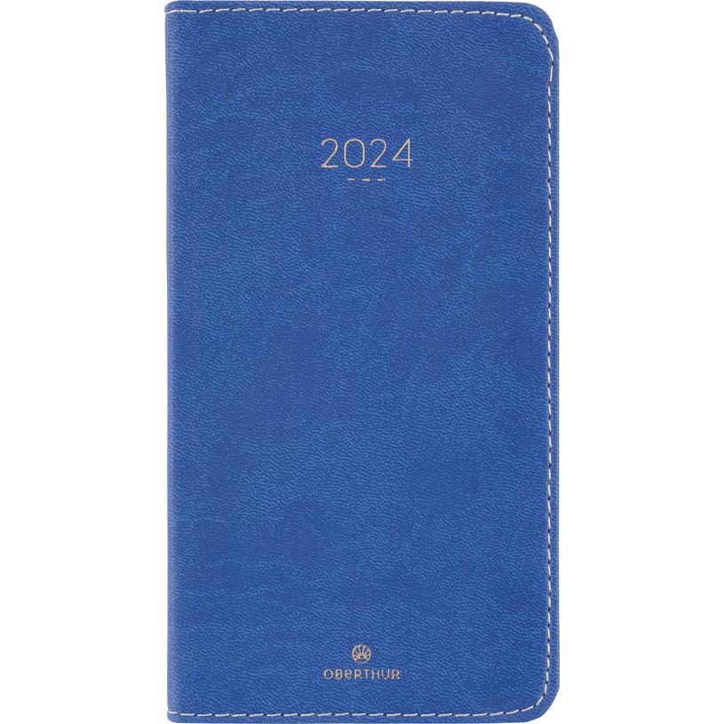 3664447161211-Agenda Eton - 1 semaine sur 2 pages - 9,5 x 17 cm - bleu - Oberthur-P_405149199_1-0