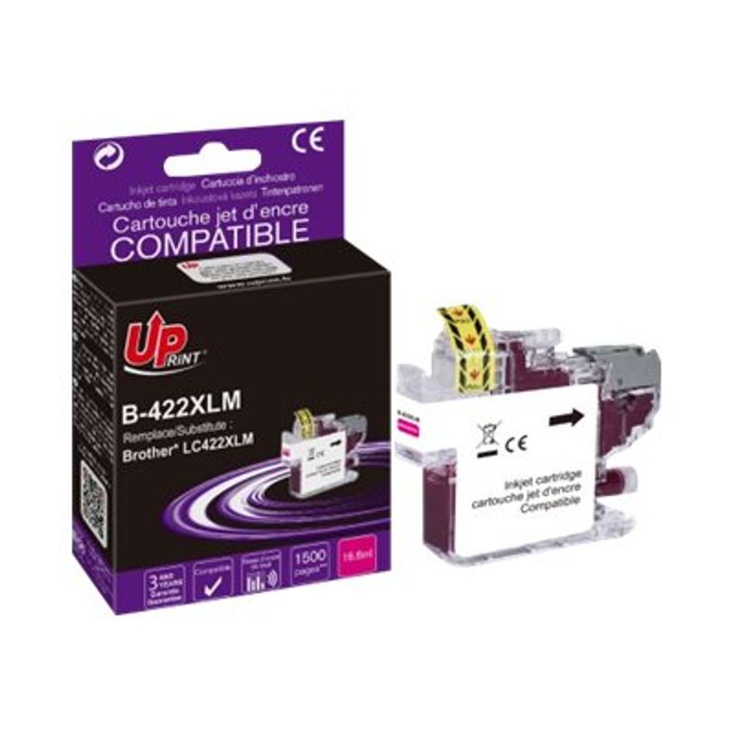 3584770912208-Cartouche compatible Brother LC422XL - magenta - Uprint-P_405149488_1-0