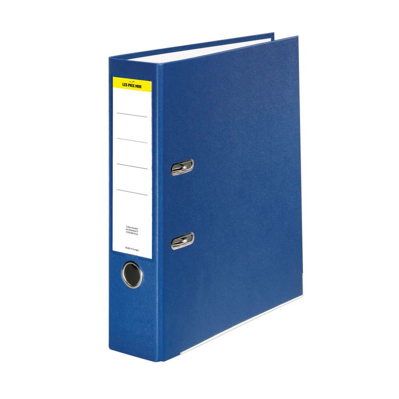 4014481244675-Les Prix Mini - Classeur à levier - Dos 75 mm - A4 - pour 715 feuilles - bleu-P_405149601_1-0