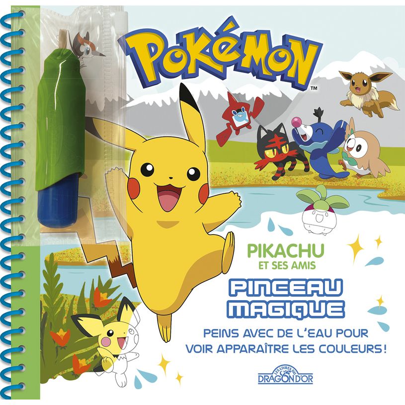 9782821211933-Pokemon Pinceau Magique Pikachu et ses Amis-P_405150692_1-0