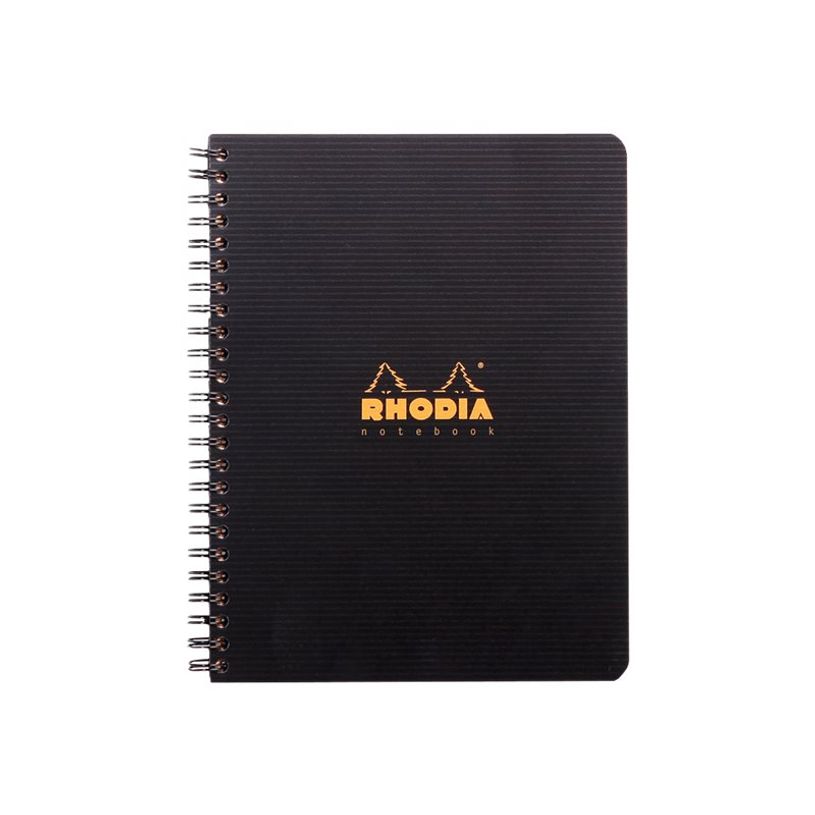 3037921199114-Rhodiactive Notebook - Cahier à spirale A5+ (16 x 21 cm) - 80 pages détachables et perfor