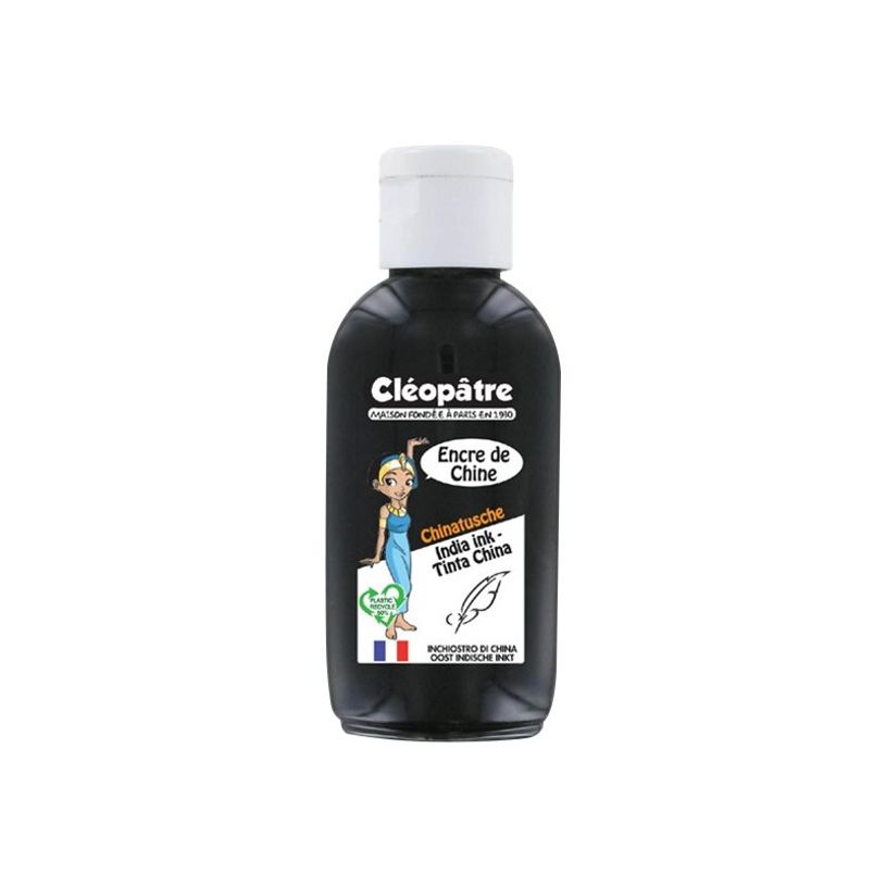 3134725010529-Cléopâtre - Encre aquarelle - noir profond - 55 ml-P_405152258_1-0