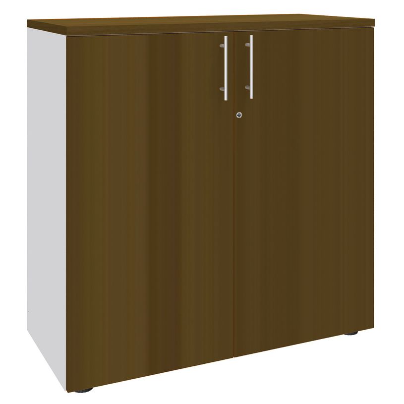 3253310233485-Armoire mi-haute IDRA/DUAL - L80 x H102 x P47 - 2 portes - 2 tablettes métal pour DS - Corps -P_405152472_1-0