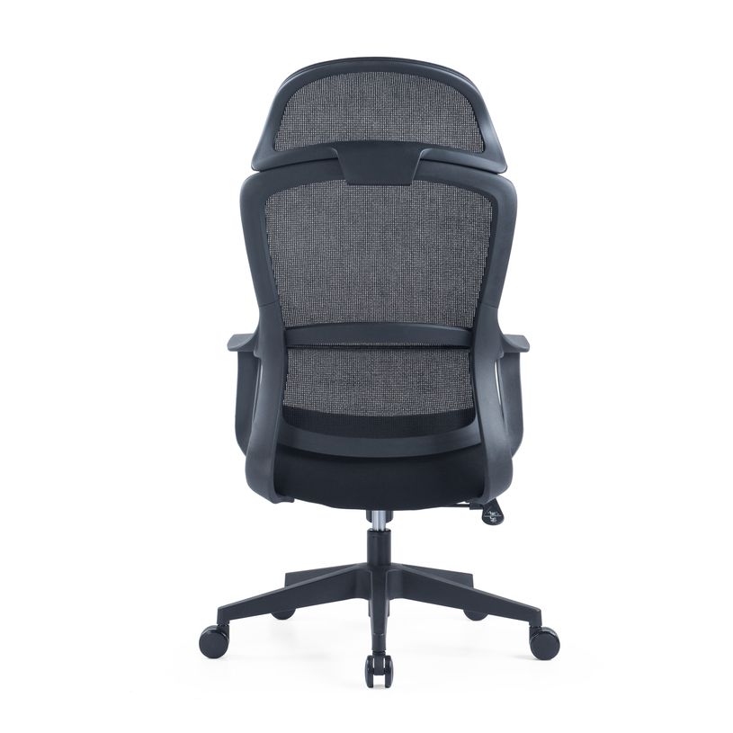3700339993284-Fauteuil de bureau Richard - accoudoirs fixes - noir-P_405155861_5-4