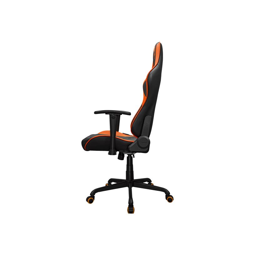 4710483775512-Fauteuil gamer ARMOR Elite - accoudoirs réglables - appui-tête intégré - Noir/orange-P_405160586_5-4