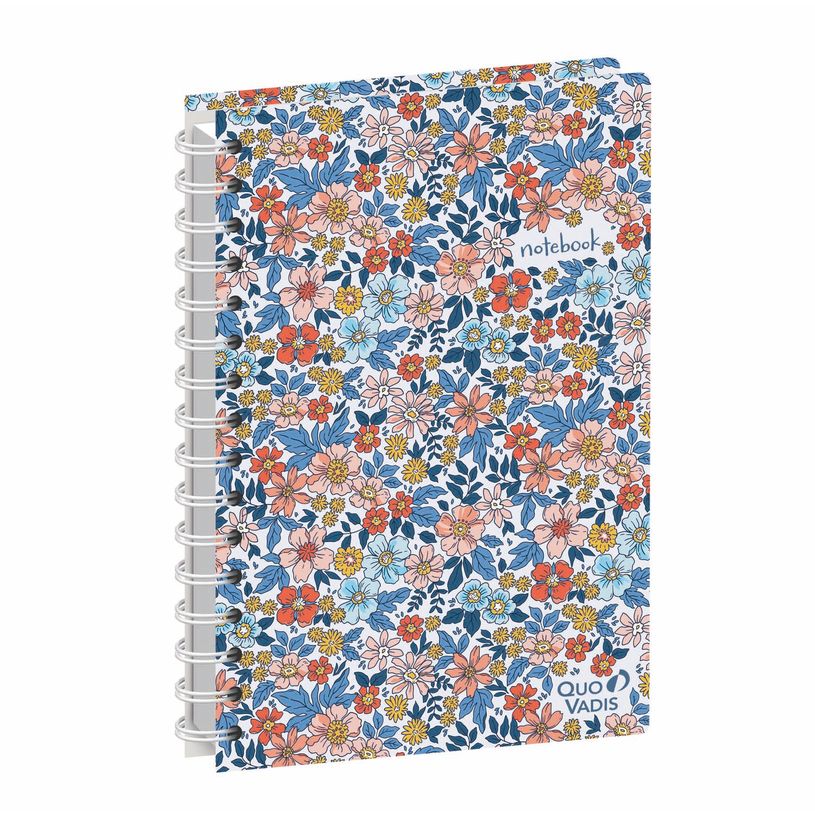3371010514243-Quo Vadis - Carnet de notes - Spiralé - Daisy - Multicolore - Pages Points (dots) et lignées - 15x21 cm - Papier Clairefontaine -P_405161610_1-0