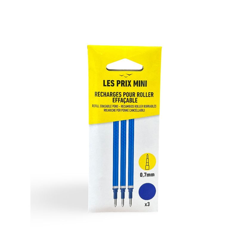 3539012004487-Les Prix Mini - Pack de 3 recharges pour stylo gel effaçable - bleu-P_405162783_1-0