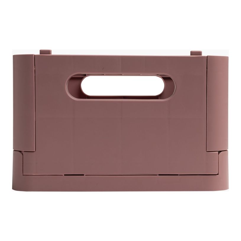 9002493271388-Exacompta Skandi - Boîte de rangement pliable - format midi (A5+) - vieux rose-P_405162881_1-0
