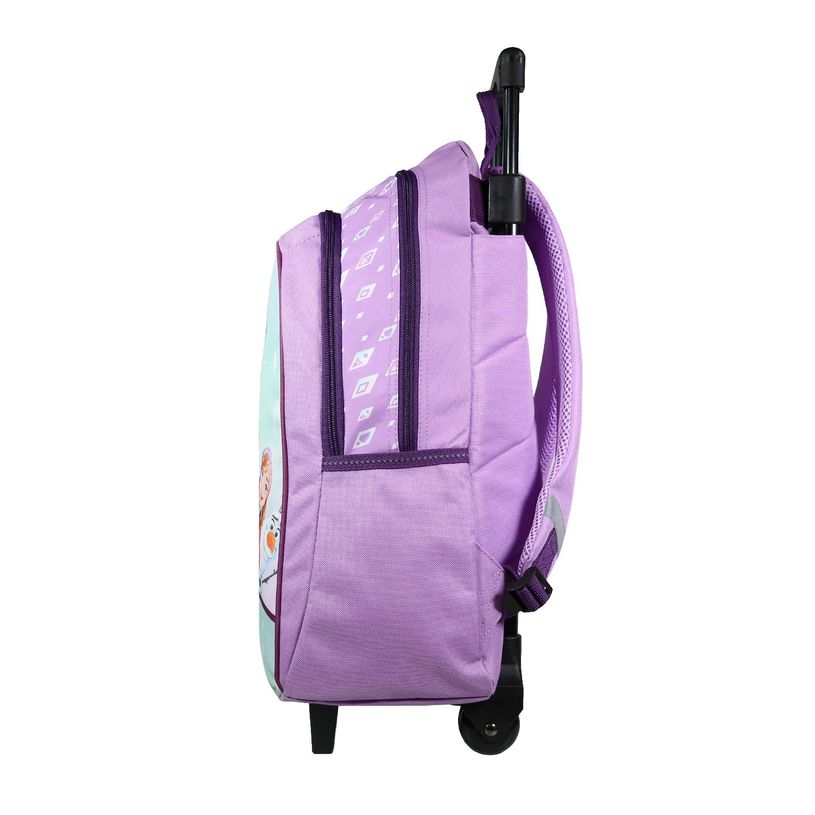 3666311022758-Sac à dos à roulettes La Reine des Neiges - 2 compartiments - violet - Bagtrotter-P_405164032_2-1