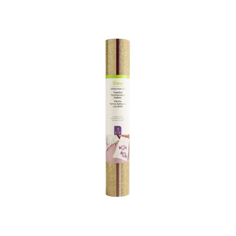 0093573862670-Cricut Glitter Iron-On Sangria Sampler - 3 feuilles flex thermocollant pailletés - 30,5 x-P_405181154_1-0