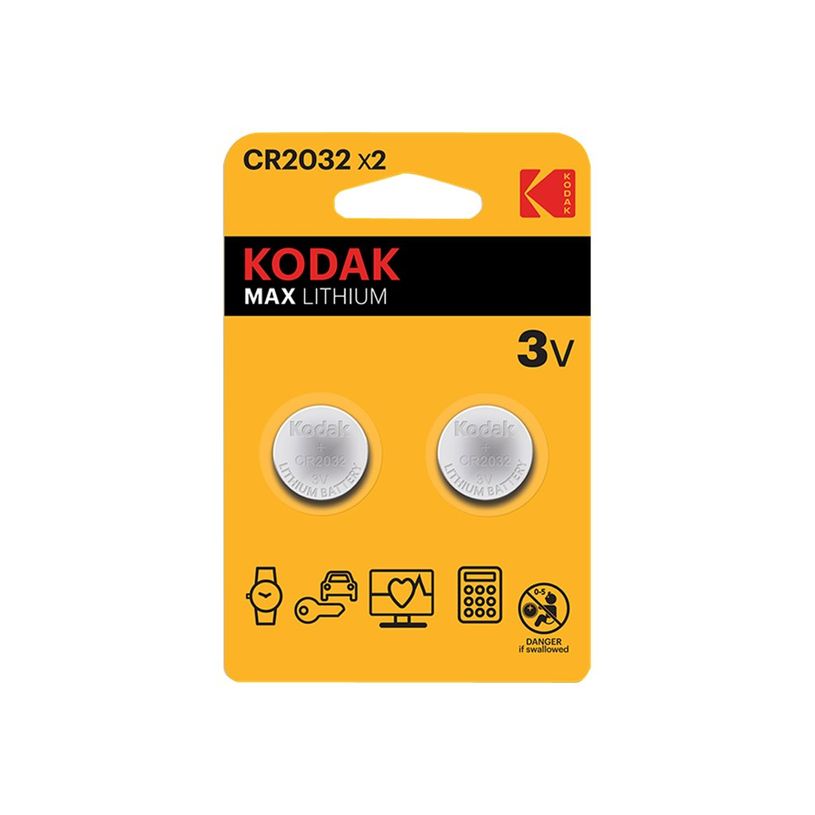 887930417685-Kodak MAX - CR2032 - Batterie 2 x CR2032 - Li/MnO2 - 210 mAh-P_405183597_1-0