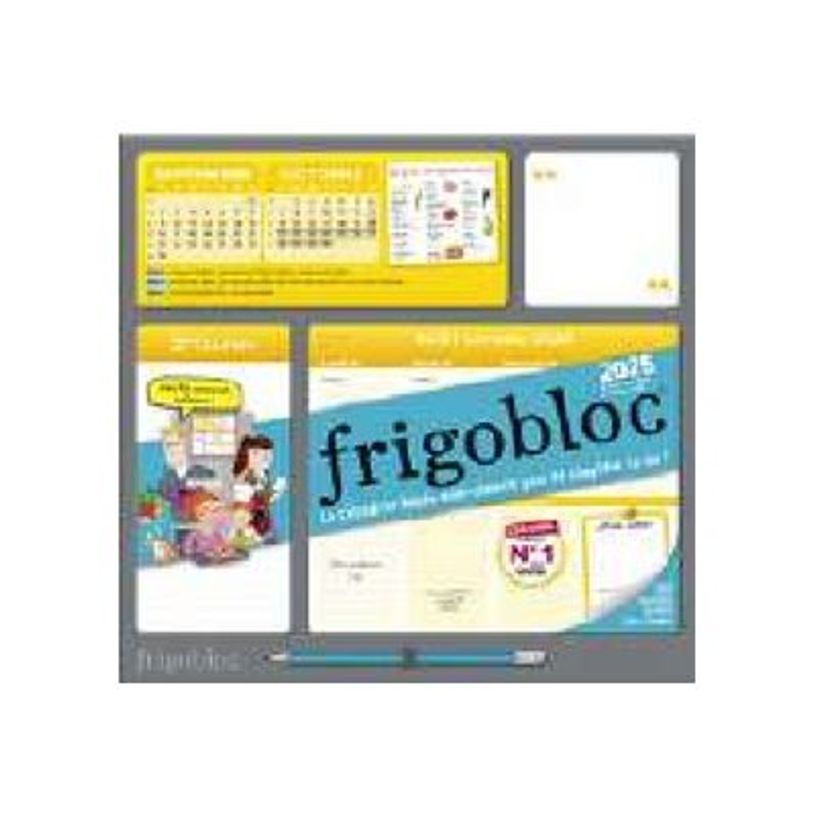 9782809691771-Frigobloc - Calendrier - fixation murale - 2024 - 2025 - semainier - 330 x 310 mm - daté-P_405184086_1-1