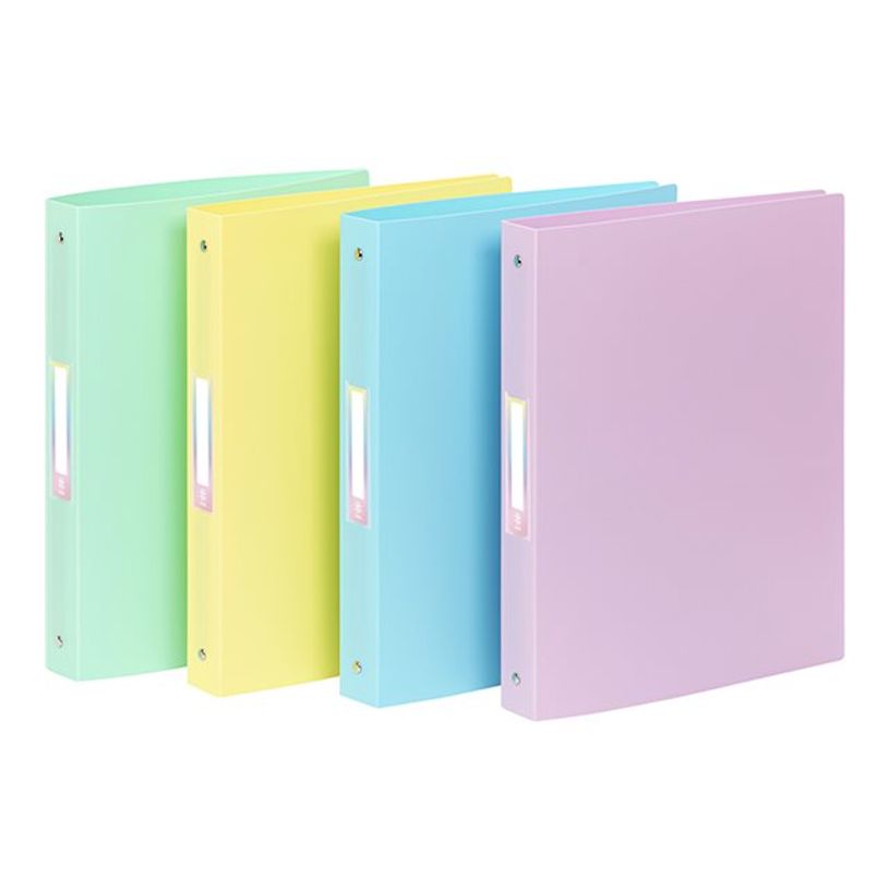 3135252181157-Viquel Rainbow Pastel - Classeur à anneaux - DOS 35 mm - A4 - Disponible dans différente-P_405184233_2-0