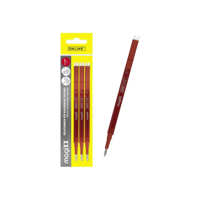 4014421401625-Online magiXX - Pack de 3 recharges - non permanent - rouge - encre gel - 0.7 mm-P_405185014_2-0