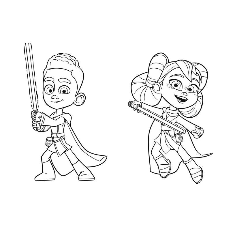9782017235224-Mes Coloriages avec stickers - Star Wars Les Aventures des Petits Jedi - livre de coloriag-P_405188655_1-0
