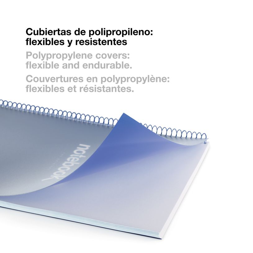 8422593485668-Notebook Emotions, couverture souple, A4 lignes horizontales 7 mm, 120 feuilles de 5 couleurs, Miquelri--6