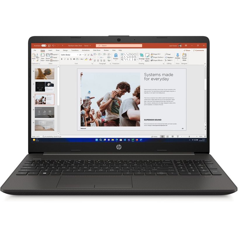 0197961980233-HP Portable 250 G9 Notebook - PC portable 15.6" - Intel Celeron - N4500- 8 Go RAM - 256 Go-P_405189025_2-0