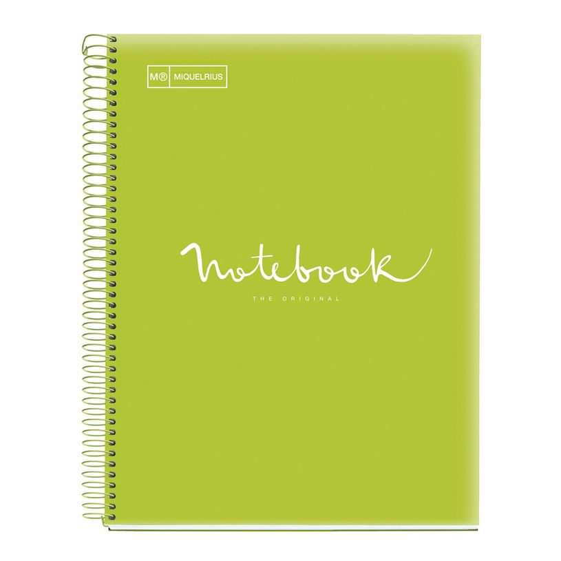 8422593021422-Notebook Emotions, couverture souple, A4 séyès, 80 feuilles de 1 couleur, Miquelrius, Li-P_405189257_1-0