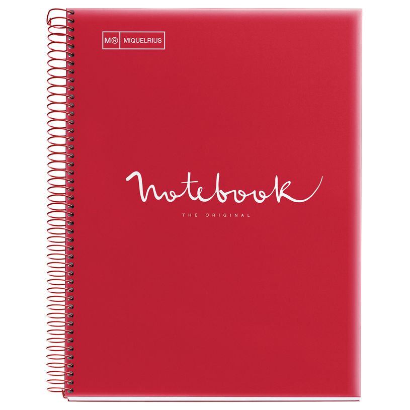 8422593021064-Notebook Emotions, couverture souple, A4 séyès, 80 feuilles de 1 couleur, Miquelrius, Ro-P_405189261_1-0