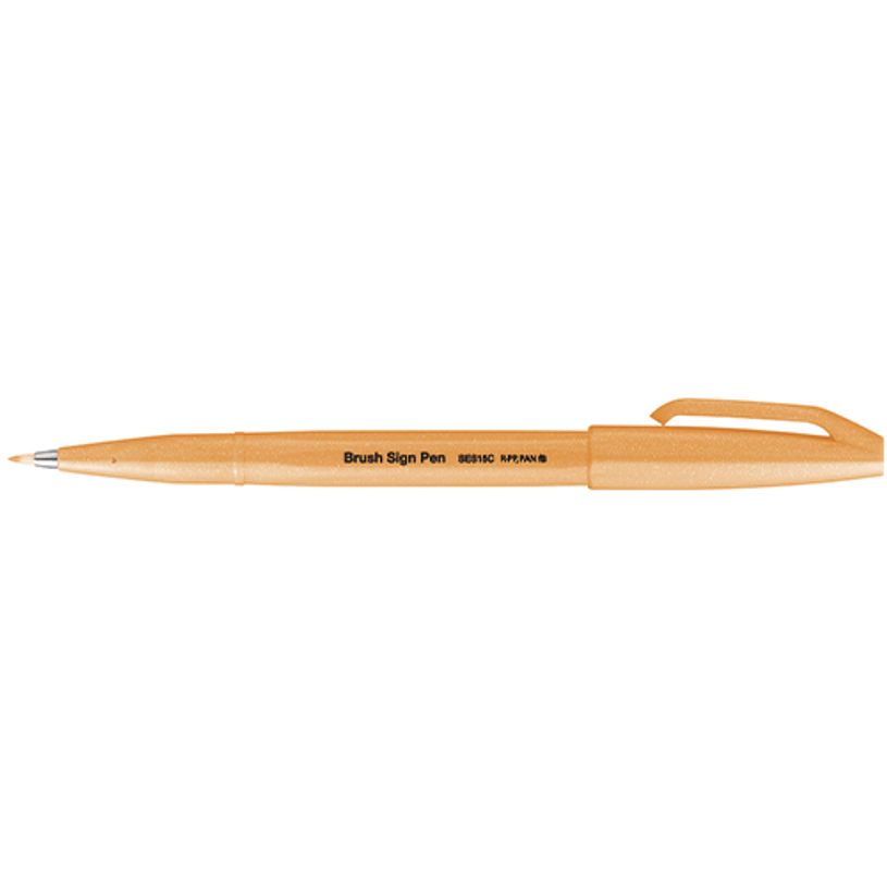 4902506419644-Pentel Arts Brush Sign Pen - Feutre - orange fluo-P_405189422_1-0