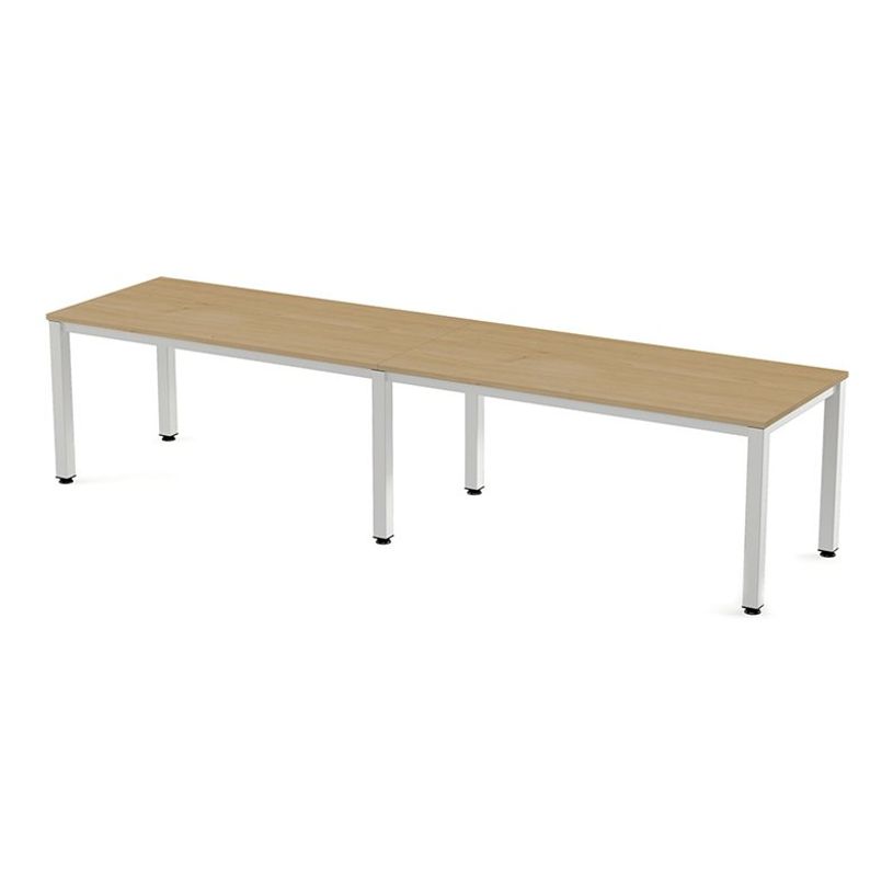 8427951221087-Rocada Executive - Table - rectangulaire - chêne - blanc base-P_405224773_1-0