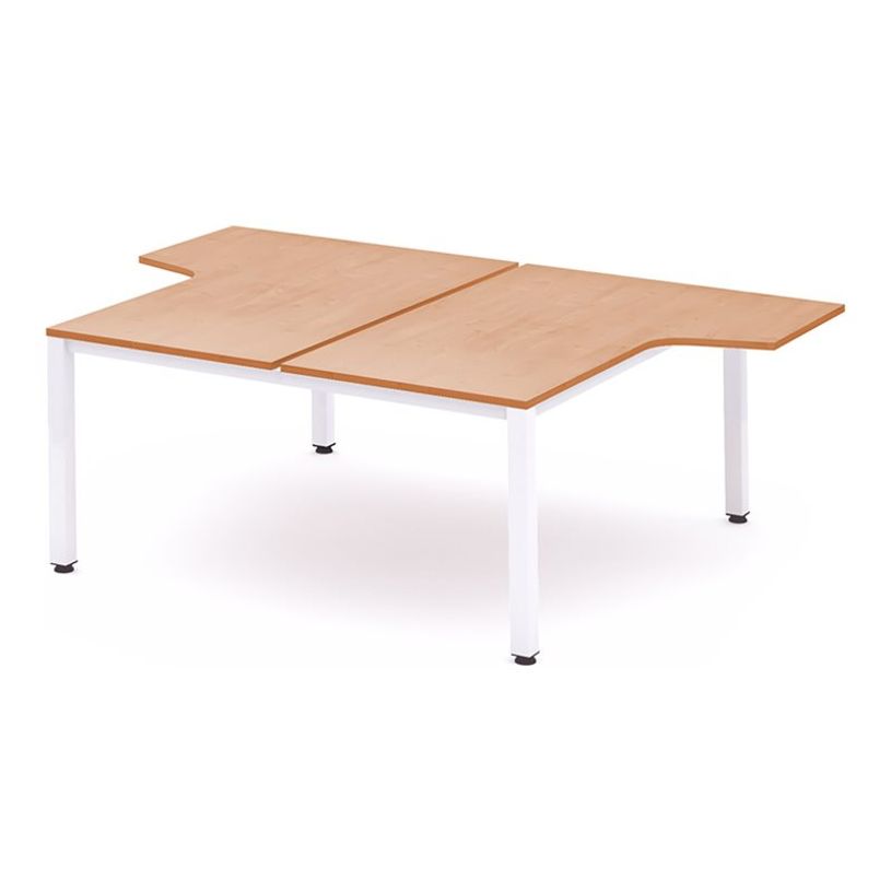 8427951930941-Rocada Executive - Table - en forme de L - hêtre - blanc, RAL 9003 base-P_405224845_1-0